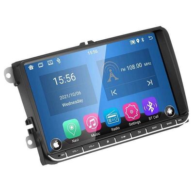 Android 12 Carplay per VW Golf 5 Transporter Passat B6 Polo Jetta Skoda Seat 2Din Car Multimedia Player